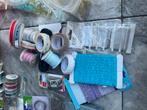 Groot lot fournituren - Lint, garen, knopen & meer!, Ophalen of Verzenden, Zo goed als nieuw, Lint, Band of Elastiek