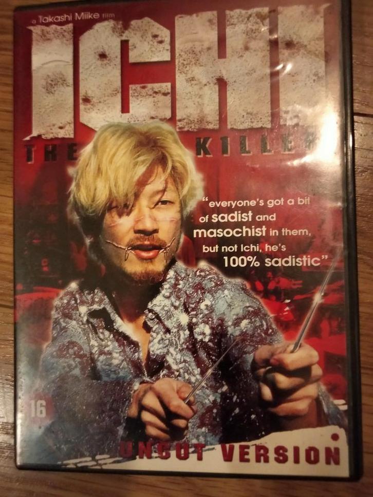 Ichi the Killer DVD - Takashi Miike, Cd's en Dvd's, Dvd's | Horror, Gebruikt, Gore, Vanaf 16 jaar, Ophalen of Verzenden