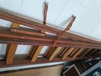 Houten reformladder 3x 10 sports., Ophalen, Zo goed als nieuw, Ladder, Opvouwbaar of Inschuifbaar
