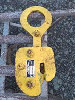 Verticale zelfgrijpende plaatklem 1000kg, Ophalen