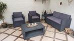 Lounge set, Tuin en Terras, Ophalen of Verzenden, Zo goed als nieuw