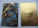pokemon goudkleurig repro M Charizard x GX 240, Hobby en Vrije tijd, Verzamelkaartspellen | Pokémon, Verzenden, Nieuw, Losse kaart