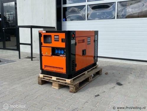 Online Veiling: Daewoo DAGFS-15AC diesel stroomgenerator, Doe-het-zelf en Verbouw, Aggregaten, Nieuw