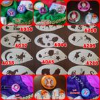 schminksjabloon sint piet button sinterklaas NIEUW, Ophalen of Verzenden, Nieuw, Schmink, Kerst of Sinterklaas