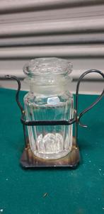 suikerpot in verzilverde houder, Ophalen of Verzenden, 'T Olde Gre-j, Info@toldegrej.nl, Endepoelstraat 20f Didam