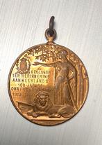 WILLEM VAN ORANJE penning 1813-1913, Ophalen of Verzenden, Brons