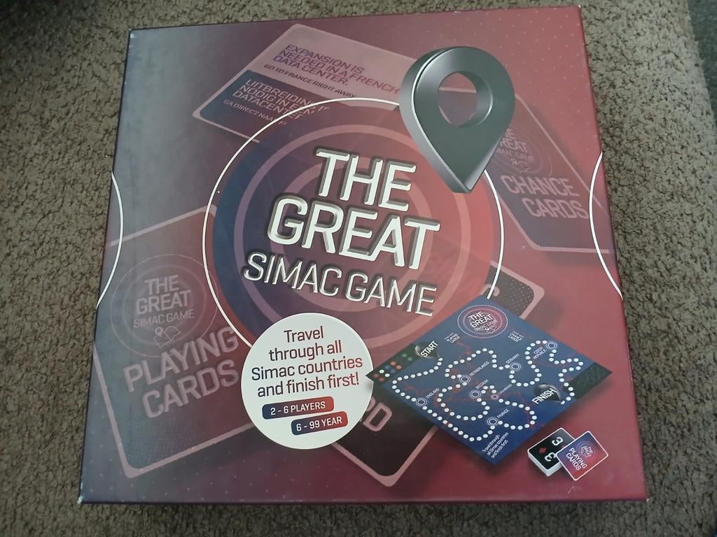 The great simac game, Ophalen of Verzenden, Zo goed als nieuw