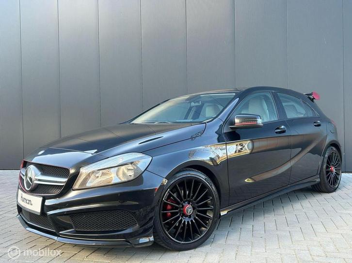 Mercedes A-klasse 180 CDI Amg uitvoering 18 inch airco zwart, Auto's, Mercedes-Benz, Bedrijf, Te koop, A-Klasse, ABS, Airbags