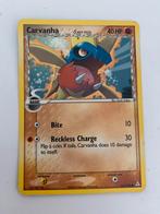 Carvanha - Ex Holon Phantoms - 61/110 - Pokemon kaart, Hobby en Vrije tijd, Verzamelkaartspellen | Pokémon, Gebruikt, Ophalen of Verzenden