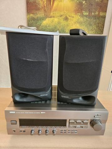 YAMAHA natural sound stereo receiver rx-496rds + 3 weg speak beschikbaar voor biedingen