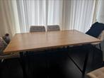 Eettafel JYSK eiken kleur, Huis en Inrichting, Tafels | Eettafels, Ophalen of Verzenden, Zo goed als nieuw, Rechthoekig, 50 tot 100 cm