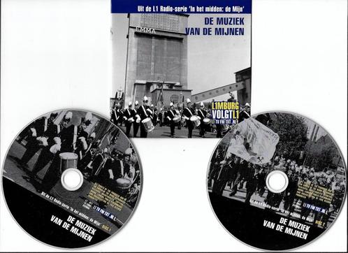 Mijnbouw 2CD Muziek van de Mijnen (hafabra fanfare harmonie), Cd's en Dvd's, Cd's | Nederlandstalig, Gebruikt, Streekmuziek, Verzenden