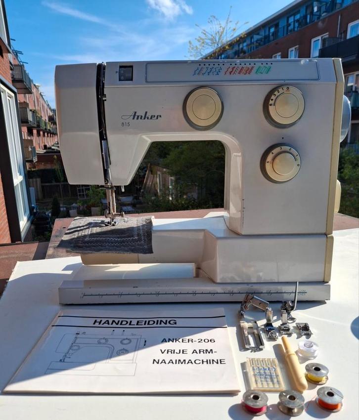 Anker vrije arm naaimachine, Hobby en Vrije tijd, Naaimachines en Toebehoren, Gebruikt, Naaimachine, Overige merken, Ophalen