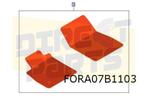 Ford Fiesta VII/ Puma Mattenset (L+R) voorzijde (zwart) Orig, Auto-onderdelen, Interieur en Bekleding, Verzenden, Nieuw, Ford