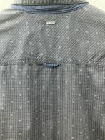 PME Legend grijs/blauw overhemd, maat M., Verzenden, Zo goed als nieuw, Grijs, Pme Legend
