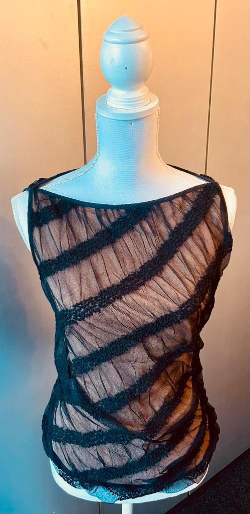 Anne Fontaine: Luxe Top, Kleding | Dames, Tops, Zo goed als nieuw, Maat 42/44 (L), Zonder mouw, Verzenden