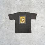 Vintage 1996 Sepultura Roots Album Blue Grape Band Shirt, Ophalen of Verzenden, Gedragen, Blauw
