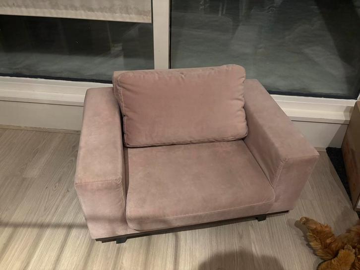 Roze kinder fauteuil, Kinderen en Baby's, Kinderstoelen, Gebruikt, Overige typen, Ophalen
