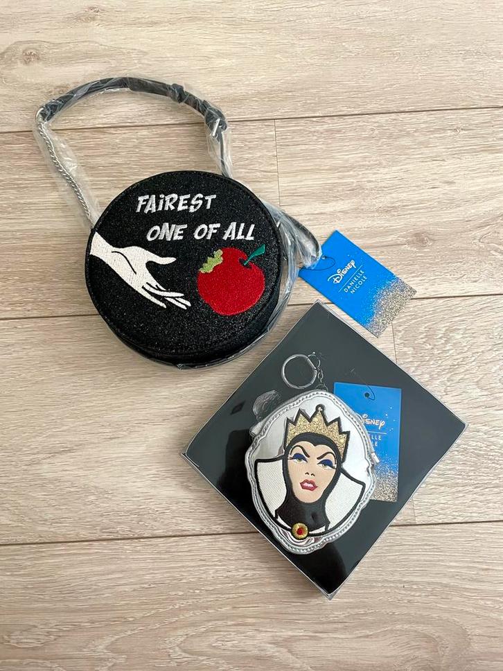 Disney Danielle Nicole Evil Queen gif appel tas portemonnee, Verzamelen, Disney, Nieuw, Tas, Koffer of Zak, Sneeuwwitje of Doornroosje