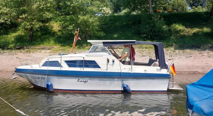 Te koop mooie Neptunus Passaat., Watersport en Boten, Motorboten en Motorjachten, Zo goed als nieuw, Polyester, 6 tot 9 meter