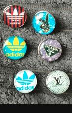Buttons verschillende, Verzenden, Nieuw, Button
