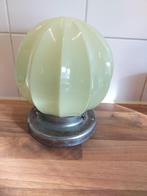 Thabur Art Deco plafondlamp zacht groen., Antiek en Kunst, Ophalen of Verzenden