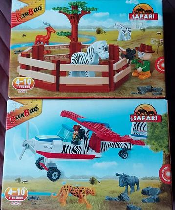 2 BanBao Lego Safari Sets, nieuw!!  beschikbaar voor biedingen