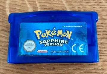 Pokemon Sapphire Version - origineel beschikbaar voor biedingen