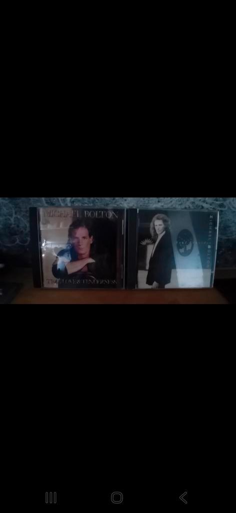 2x cd's Michael Bolton 1989&1991 persing, Cd's en Dvd's, Cd's | R&B en Soul, Zo goed als nieuw, Soul of Nu Soul, 1980 tot 2000