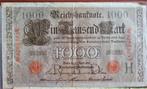 1.000 Mark 1910 Duitsland, Postzegels en Munten, Bankbiljetten | Europa | Niet-Eurobiljetten, Ophalen of Verzenden, Duitsland