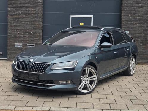 Skoda SuperB 2.0Tfsi 4x4 2018 Grijs 272PK DSG Pano Leder, Auto diversen, Schadeauto's, Automaat, Benzine, Ophalen