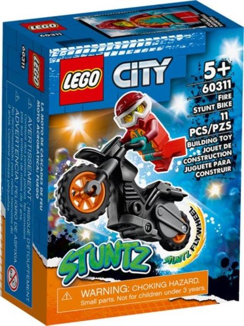 Lego City 60311 Vuur stuntmotor (nieuw in doos), Kinderen en Baby's, Speelgoed | Duplo en Lego, Nieuw, Lego, Complete set, Ophalen of Verzenden