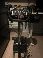 F 1 stuur net pedalen en stand, Spelcomputers en Games, Spelcomputers | Sony PlayStation Consoles | Accessoires, Ophalen, Zo goed als nieuw