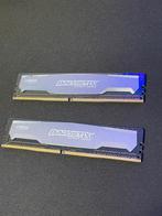 DDR4 - 2x4gb RAM - Ballistix - zgan, Computers en Software, RAM geheugen, Ophalen of Verzenden, Zo goed als nieuw, DDR4, Desktop
