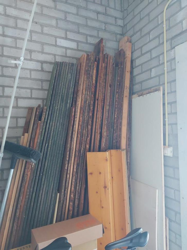 Div. hout balk etc., Doe-het-zelf en Verbouw, Steigers, Gebruikt, Overige typen, 2 tot 5 meter, Ophalen