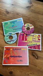 Keyboard pop ,rhythm ,akkoorden gids + 2cd, Les of Cursus, Ophalen of Verzenden, Zo goed als nieuw, Keyboard