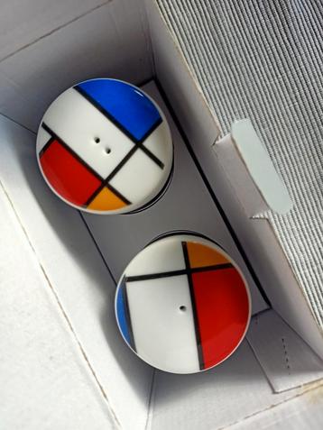 Mondriaan Peper & Zoutstel - Nieuw in Verpakking! beschikbaar voor biedingen