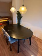 Eettafel WOOOD Lange Jan uitschuifbaar 120-200cm, Huis en Inrichting, Tafels | Eettafels, Ophalen, 100 tot 150 cm, Eikenhout, Zo goed als nieuw