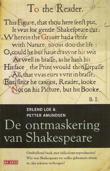 De ontmasekering van Shakespare	Erlend Loe & Petter Amundsen beschikbaar voor biedingen