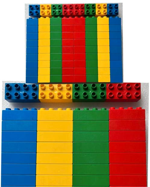 Lego Duplo   -  Set van 120  Bouwblokken, Kinderen en Baby's, Speelgoed | Duplo en Lego, Gebruikt, Duplo, Verzenden