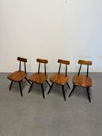 Pirkka stoelen Ilmari Tapiovaara jaren 50, Huis en Inrichting, Stoelen, Ophalen, Gebruikt, Bruin, Info@vintagehaarlem.nl