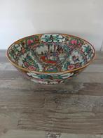 Antieke Chinese Roos Famille Kom, Ophalen of Verzenden