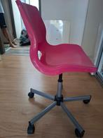 Roze bureaustoel, Huis en Inrichting, Bureaustoelen, Ophalen, Gebruikt, Roze, Bureaustoel