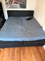 Arendal boxspring, Ophalen, Gebruikt, Zwart, Tweepersoons