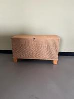 Pitrieten opbergkist/bankje, Ophalen, Gebruikt, Mand, Riet