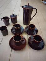 mokka servies; Pierre Daems, Gebruikt, Overige typen, Ophalen of Verzenden, Overige stijlen