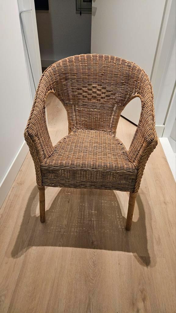 IKEA Agen Rieten / Rotan Stoel, Antiek en Kunst, Antiek | Meubels | Stoelen en Banken, Ophalen