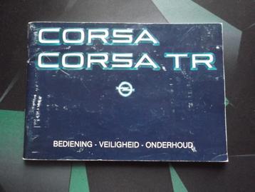 Origineel Opel Corsa Instructieboekje in het Nederlands.  beschikbaar voor biedingen