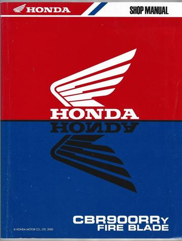 Honda CBR900 RR y Fire Blade shop manual (3707z) beschikbaar voor biedingen