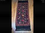 Kashmir sjaal - handgeborduurd met kleurrijke bloemmotieven, Ophalen of Verzenden, Zo goed als nieuw, Sjaal